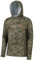 BASSDASH Herren UPF 50+ Leichter Jagd Camo Hoodie Schnell Trocken Performance Langarm Angelshirt mit Kapuze FS30M, Moosholz, XL