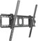 ONKRON Soporte para TV de 55 a 100 Pulgadas - Soporte Television Universal con Peso de hasta 75 kg - Colgador de Televisor de Pared VESA 75x75 – 800x600 mm/Brazo Television Inclinable UT4-B Negro