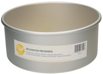 Wilton Cake Pan, Aluminium, Silver, 22.5 x 10 cm