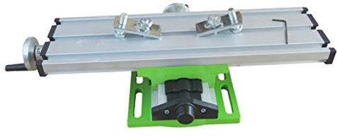 OSALADI Mini Milling Machine Worktable Cross Slide Vise Portable Compound Bench Drill Press Clamp Adjustable 12.2 x 3.54 Inch Milling Machine Accessories