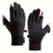 2XK-NOV 1 Paar wind- und wasserabweisend warme Handschuhe (Handflächenbreite <9cm) für Damen mit Fingerschutz, Touchscreen-Handschuhe mit freiliegenden Fingern, geeignet zum Laufen, Radfahren, Angeln