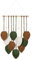 Betylifoy Makramee Wandbehang Boho Wanddekor Böhmische Handarbeit Gewebte Blatt Wandkunst Dekor Wandteppich boho Schicke Hängende Wohnkultur für Schlafzimmer Wohnzimmer Büro Flur