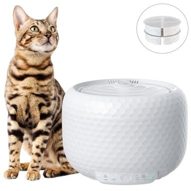 Fontaine à Eau Automatique pour Chat,1,8L Fontaine à Eau pour Chat Super Silencieuse