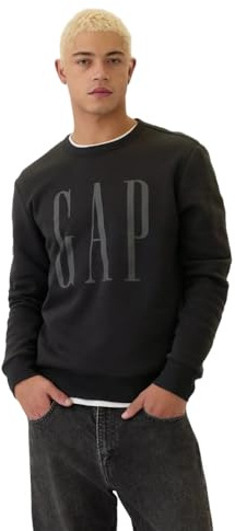 Gap Herren Logo Fleece Crew Sweatshirt Sweatshirt