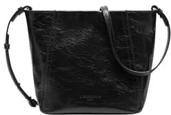 Liebeskind Berlin CHUDY PAPER TOUCH CRINKLE Hobo S, black S