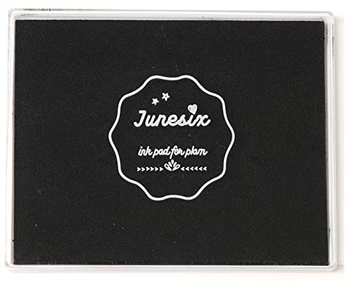 Sicheii Große Stempelkissen zum Stempeln, waschbares Stempelkissen für Gummistempel, Hand- und Fußabdrücke, Hundepfotenabdruck, Stempelkissen, Bastelpartner, DIY, Farbe für Stoff, Holz, Papier,