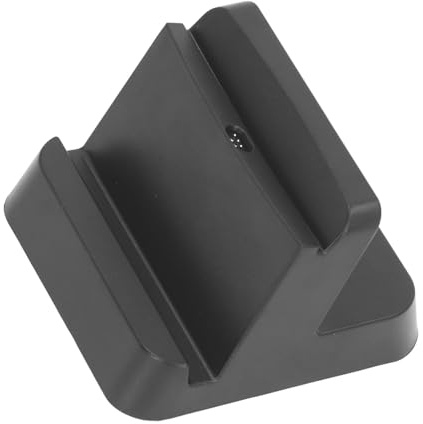 PS5 Portal Ladestation Stand Station, ABS Tragbares Ladegerät mit Effizienter Lade Lösung für Heim und Reisen (Black)
