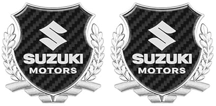 WERTYUV Auto Emblem Aufkleber, für Suzuki S-Presso/Samurai/Sidekick/Splash/Swace/Swift/SX4 S-Cross rostfrei langlebiges Front Motorhaube Kofferraum 3D Selbstklebende Ersatz Dekoration,A