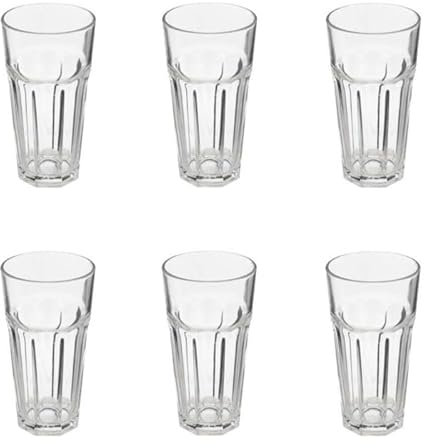 Secret de Gourmet - Lot de 6 Verres Mojito 47cl Transparent
