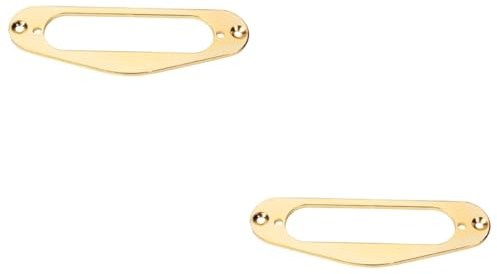 TOYANDONA 2stücke Guitar Pickup Frame Mounting Für Single Coil Und Flat Humbucker Metallrahmen Stil Gitarren Gbf Langlebig Und Installieren