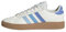adidas Grand TD Lifestyle Court Casual Shoes, Scarpe Donna, Core White/Clear sky/GUM10, 36 EU