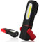 vsshe Lampe de Travail Rechargeable, Lampe de Travail LED, Lampe de Travail Puissante avec Magnétique et Crochet, Lampe de Poche COB,Lampe d'Inspection Portable Magnétique pour Atelier,Urgences.