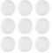 Lot de 100 boîtes de rangement en plastique pour pièces de monnaie, capsules rondes et légères, 34 mm