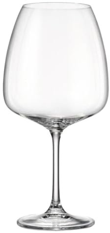 DRW Set 6 Copas de Cristal de Bohemia de 810 ml en Transparente 810ml
