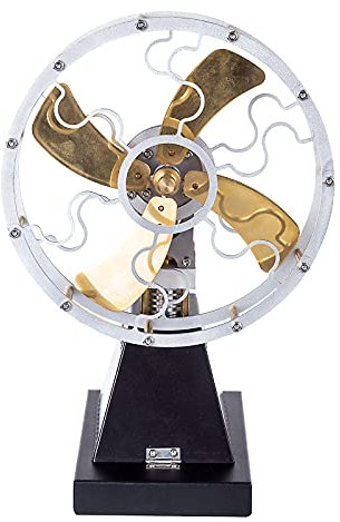 WYFTOY Thermischer Ofenventilator, Vintage-Stirlingmotor, Physik-Wissenschafts-Experimentierwerkzeug, exquisites Aussehen, gute Wahl für Experimentier-Enthusiasten