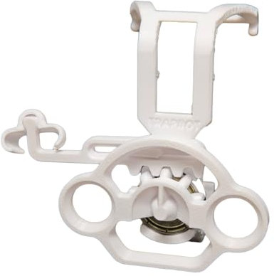 Genérico Volante para GameSir Nova Lite, mini volante impreso en 3D, accesorio auxiliar de repuesto para mando de juego (blanco)