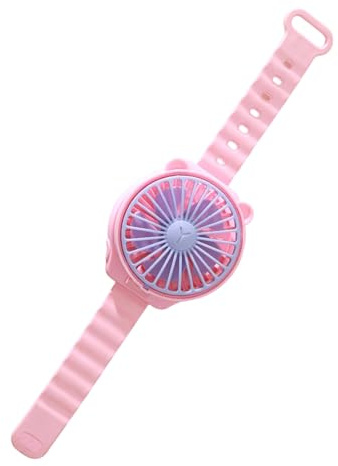 YPREWY Portable Small Fan Watch AM4 Battery Operated Lightweight Small Pocket For Office Outdoor Travel Office Desk Accessory Fan