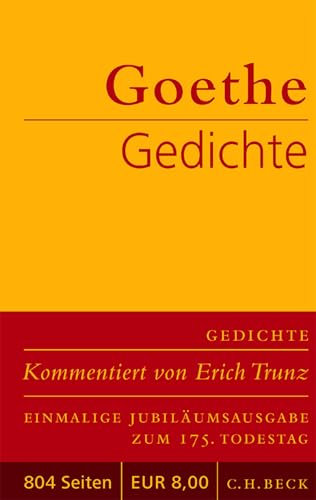 Gedichte: Jubiläumsausgabe zum 175. Todestag