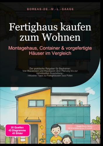Fertighaus kaufen zum Wohnen: Montagehaus, Container & vorgefertigte Häuser im Vergleich: Der praktische Ratgeber für Bauherren: Von Bauweisen und ... zu Fertighäusern aus Polen (Fertighaus (DE))