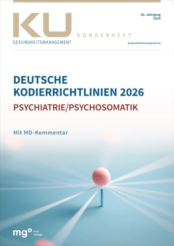 Deutsche Kodierrichtlinien für die Psychiatrie/Psychosomatik 2026 mit MD-Kommentar