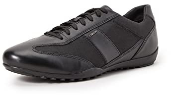 Geox U Wells A, Sneakers Uomo, Nero (Black C9999), 41 EU
