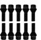 10 Radschrauben Radbolzen schwarz Kegelbund M14x1,5 40mm