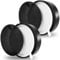 LV H132 Filter Compatible for LEVOIT LV-H132 Air Puri-fiers, 2 HEPA Air Filters and 2 Activated Carbon Pre-Filters,Part # LV-H132-RF