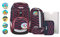 ergobag Pack-Set Rucksack, Unisex Kinder, Coral Waves, 20 Liter
