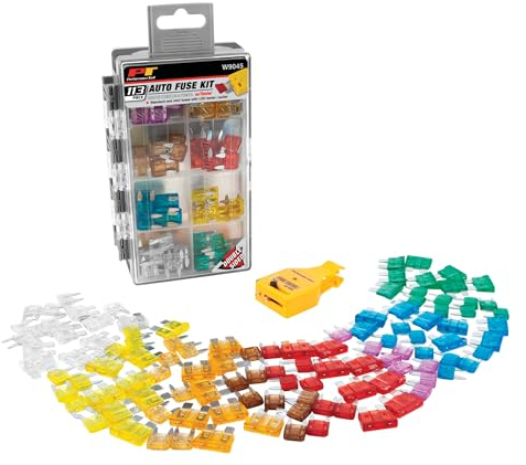 Performance Tool W9045 Kfz-Sicherungs-Set mit Tester, 113-teilig