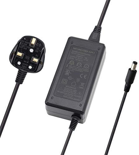 Abakoo UL Listed 29.4V 2A Charger Power Supply Adapter for 7S 24V Lithium Battery Pack, Li-ion Battery Charger, with 5.5x2.5mm DC Plug