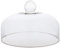 Hemoton Cake Dome Glass Cake Stand Cover Desert Cloche Transparent Dessert Cake Cover Display Cake Plate Serving Platter Dome13x13x11cm