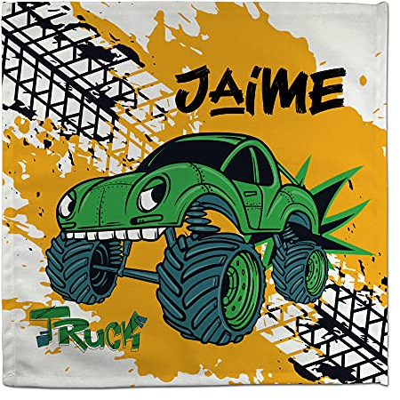 Servietten Kindergeburtstag. Servietten personalisiert. Personalisiert Geschenke. Etliche Motiven. Truck