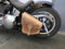 ORLETANOS Ledertasche Odin Hellbraun kompatibel mit Harley Davidson Softail Heritage Low Rider Breakout Fat Bob Street Bob Starrahmen HD Packtasche Reisekoffer