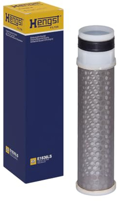 HENGST - Luftfilter E1836LS - Sekundärluftfilter-Einsatz für KFZ | Hochwertiger Motorluftfilter für Otto- oder Dieselmotor - Schutz für Motoren - Wassersbeständig