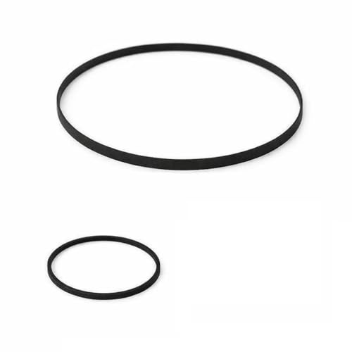 Gummiriemen für Kassettendecks Cassette Tape Deck Rubber Belt Kit (2X Pieces) Compatible with Sony Home Audio Systems