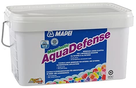 MAPELASTIC AquaDefense Fass 3,5 kg Flüssige wasserdichte Abdichtungsmembran Mapei Imprägniermittel elastisch schnell