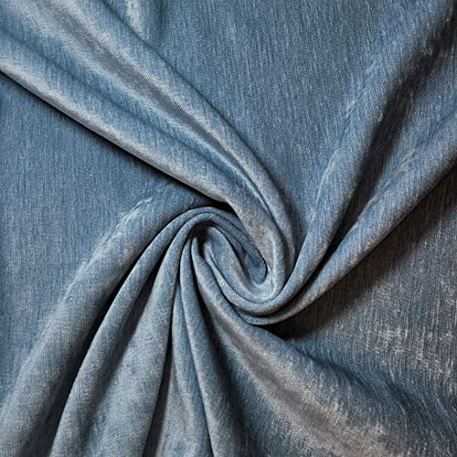 Luxuriöser Polsterstoff – Chenille-Samt, Seideneffekt, Tapisserie, gewebt, 150 cm breit, Vorhänge, Kissen, Sofas, Meterware (Chenille-Samt)