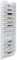 EasyPAG 14 Fächer Metall A4 Zeitschriftenhalter Wand Zeitschriften Wandhalter Aktenablage Dokumentenhalter Hängend Magazin Organizer Flyerhalter Prospektspender,Weiß