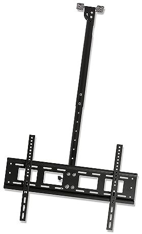Electric Ceiling TV Mount - TV Wall Mount Ceiling TV Mount Bracket, Full Motion 360 Deg Rotation Tilt TV Mount, Fits 40-80 Inch LED Screen Display, Can 90° Flip Down TV Mount ( Size : 0.65-2.55m )