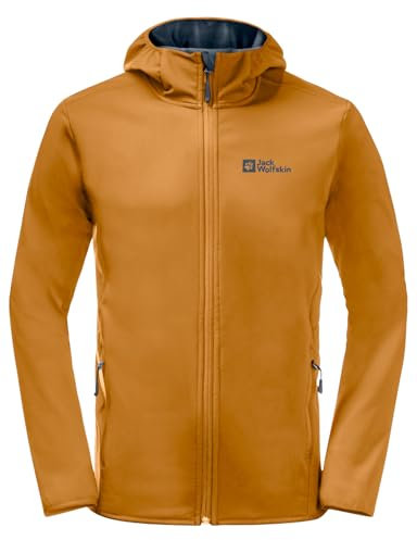 Jack Wolfskin Herren Bornberg Hoody M Softshelljacke, Safflower, 4XL EU