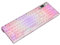 Odpaltoy F98pro Tastiera meccanica intercambiabile a caldo 95 tasti trasparenti dispositivo BT5.0/2.4G/USB-C con display OLED tastiera RGB retroilluminata per giochi con tasti