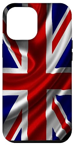 iPhone 12 Pro Max Union Jack UK Flag Vintage Distressed Phone Cover Gift Case