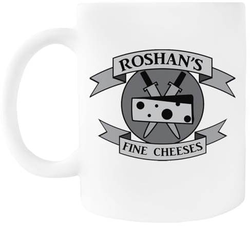 Ameretee Roshans Fine Cheeses Trinkbecher Mit Keramikgriff