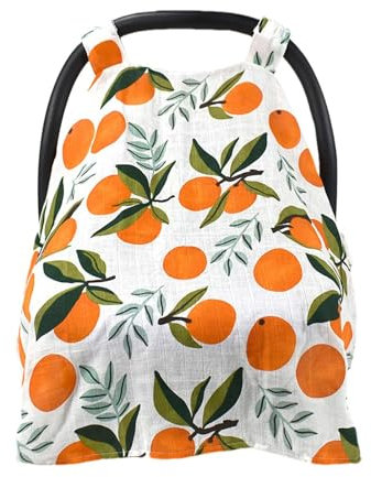 Baby Autositzbezug | Baumwollbezug für Babyschale | Atmungsaktive Sonnenschutzüberzüge für Kinderwagen, fixierbar | Multifunktionale Softcover für Einkaufswagen, Kinderwagen, Babyautositz-Zubehör