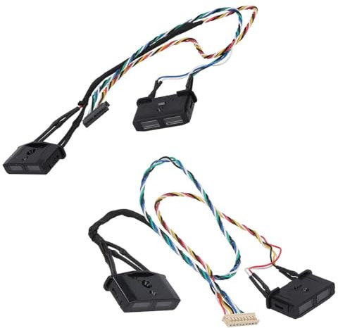 Donkivvy Linker und rechter Anti-Drop-Sensor, kompatibel mit für DEEBOT für OZMO T8/T8+/T8 AVIV/T5/N8/N8 Pro/T9/DX93/DX96/DJ65/DX55 Staubsaugerrobotern