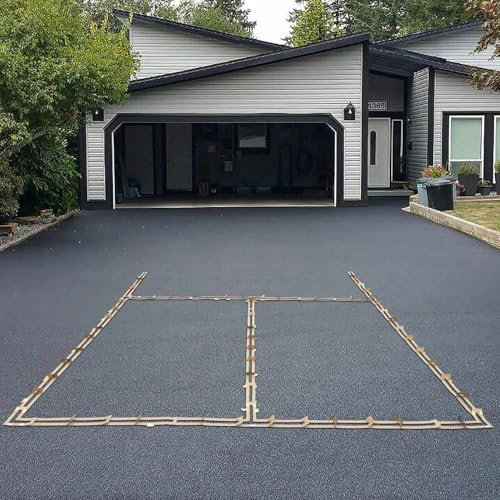 Paxiko Pickleball Court Schablone, wiederverwendbare Pickleball-Court-Linien, einfach aufzubauen mit klarer Anleitung, Pickleball-Court-Markierungs-Set für Auffahrt, Hinterhof und Parks