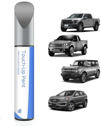 PARTS4EV Vernice per ritocchi M7, grigio metallizzato, compatibile con Ford Exact Match, per scheggiature e graffi