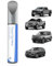 PARTS4EV Vernice per ritocchi M7, grigio metallizzato, compatibile con Ford Exact Match, per scheggiature e graffi