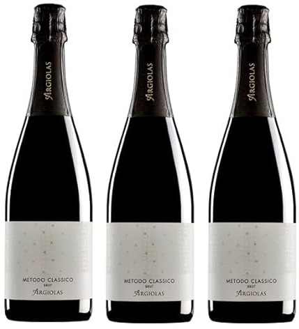 3x 0,75l - Argiolas - Vino Bianco Brut - Metodo Classico | Sardinien - Italien - Schaumwein brut