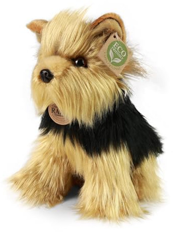 Teddys Rothenburg Kuscheltier Yorkshire Terrier braun/schwarz 25 cm Plüschhund Plüschtier